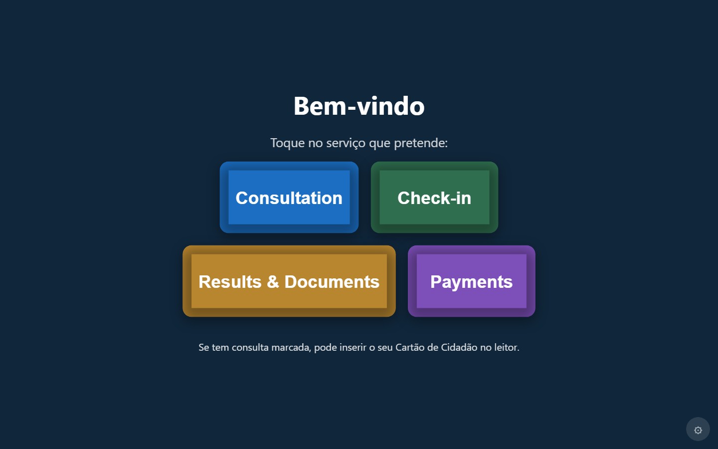Quiosque de autoatendimento